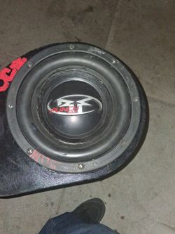 Rockford Fosgate  10in subwoofer (old school)
