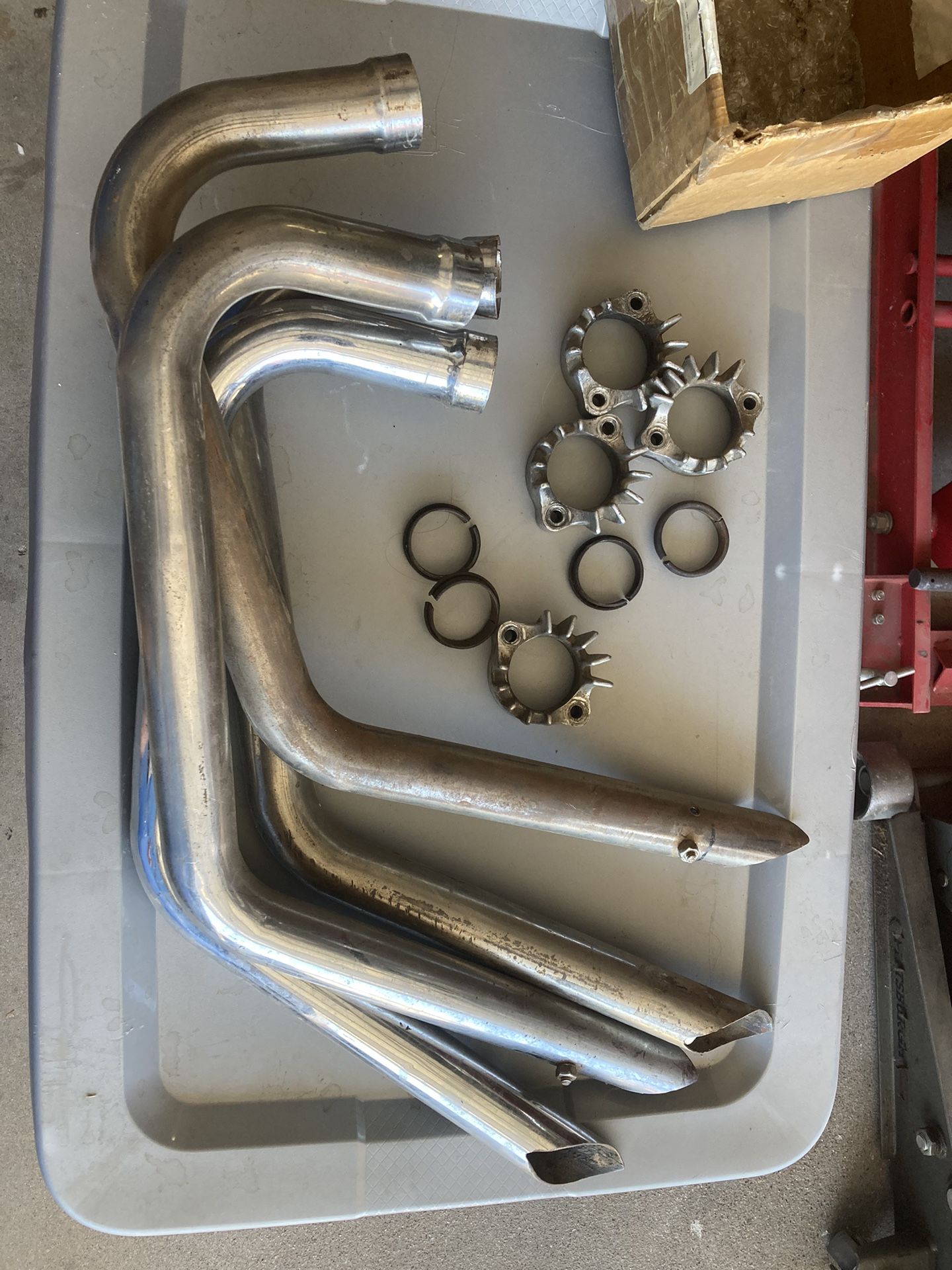 CB750 Drag Pipes