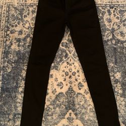 Black Levi Strauss & CO. 721 High-Rise Skinny Jeans 
