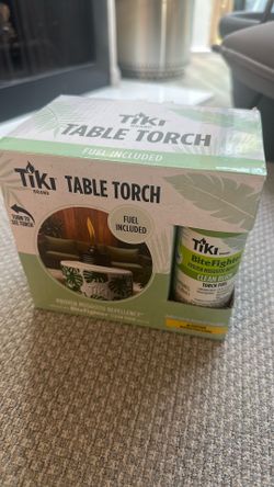Tiki Table Torch Mosquito Repellent