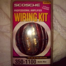 Scosche Professional Amplifier Wiring Kit