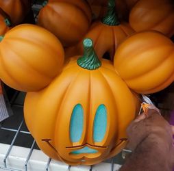 Homedepot Mickey Mouse Light-Up Halloween Pumpkin Decor