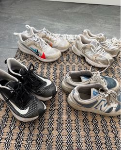 Nike and New Balance Sneakers Bundle – 4 Pairs