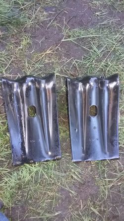 Tire stoppers great when your car is on ramps or jack in the air to block your rear tires from moving for safety