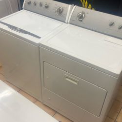 WASHER AND GAS DRYER SET 