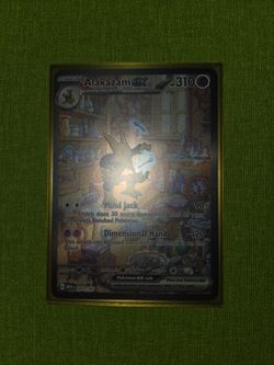 Alakazam ex Pokémon Card 201/165 Special Illustration Rare