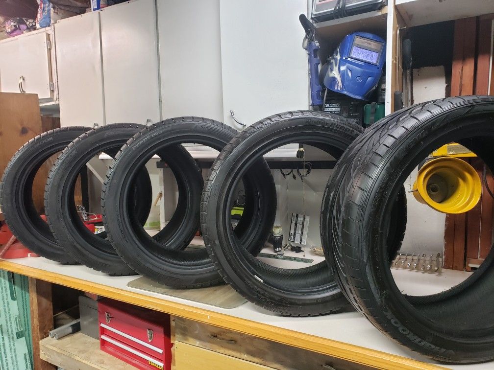 5 Brand New Hankook Tires