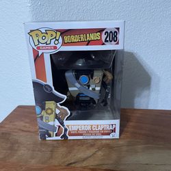 Funko Pop! Vinyl: Borderlands - Claptrap Emperor #208