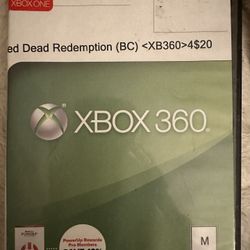 Red Dead Redemption Xbox 360/Xbox One