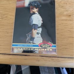 Baseball card Carlton Fisk