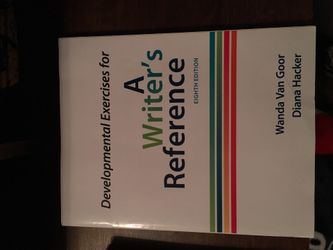 Writers Reference 8th edition