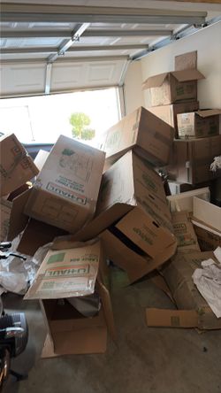 Cardboard moving boxes free