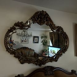 Big brown mirror