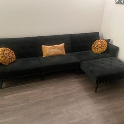 Velvet suede Sofa