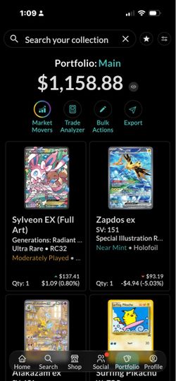 Pokemon collection