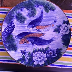 Japanese Koi Plates 