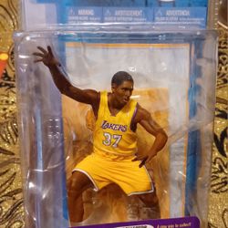 Ron Artest Los Angeles Lakers McFarlane Series 18 Yellow Uniform 