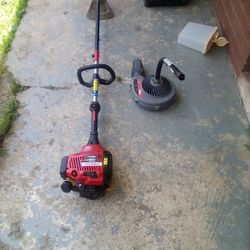 Troy Built 4 Cycle No Mix Oil And Gas Jump Start And Detachable Blower 