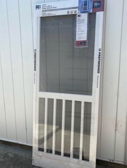 New Wood Screen Door