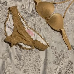 Victoria’s Secret Gold Bikini 