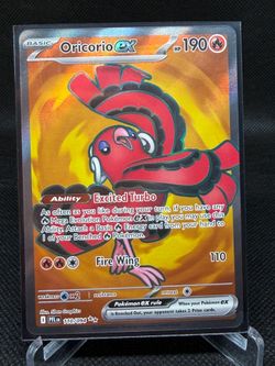 Oricorio EX UR Pokemon card