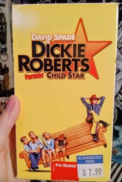 Dickie Roberts Formal Child Star VHS
