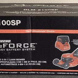 ECHO 56V 21 in. Cordless Battery Walk Behind Self-Propelled Lawn Mower + 5.0Ah Battery /

Charger