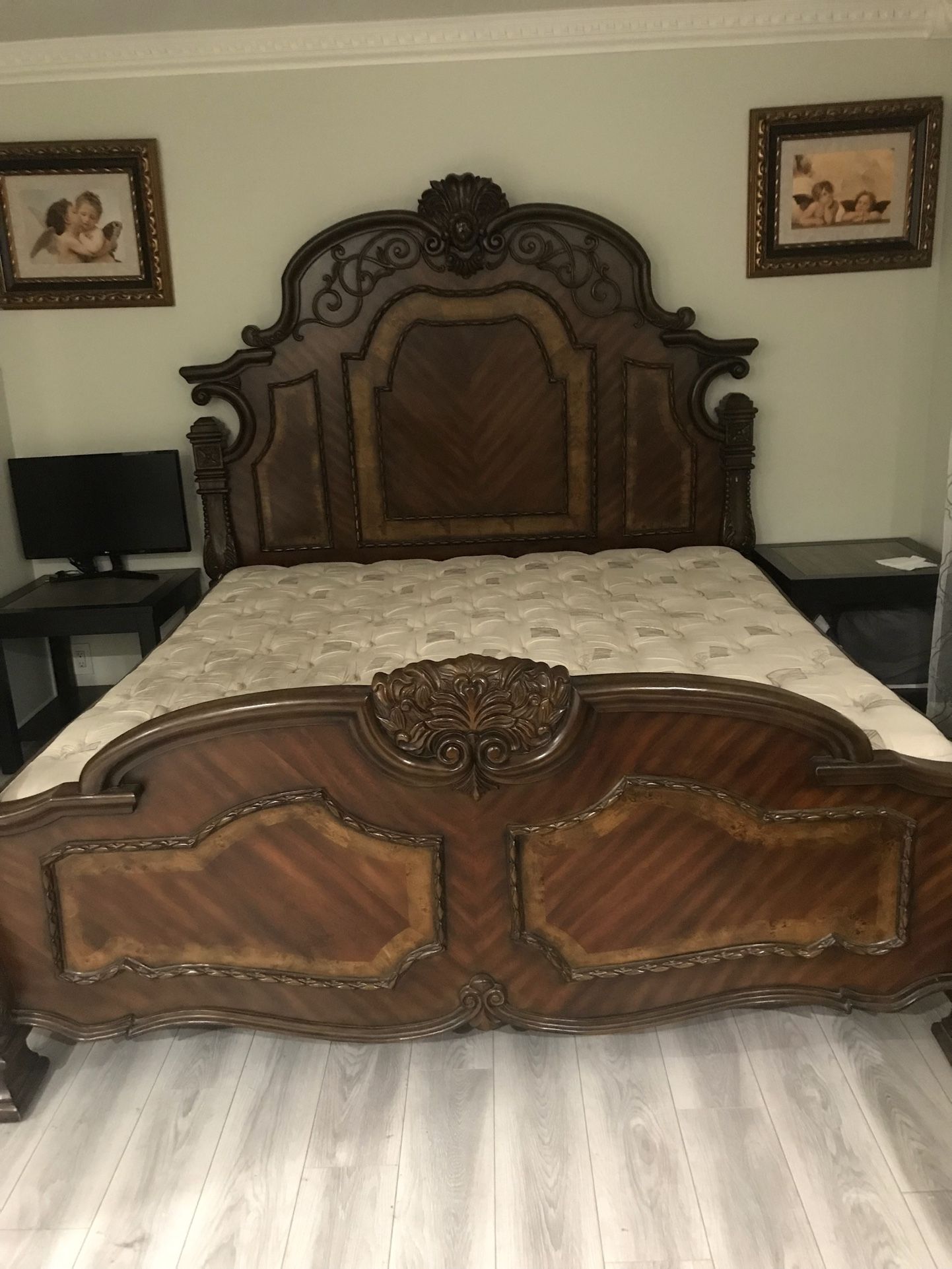 King Size Wooden Bed Frame