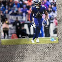 Marcus Williams Signed Autograph 8x10 Photo - Beckett Coa - Baltimore Ravens