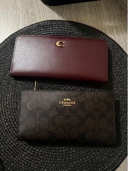 Coach Slim Card Leather wallet