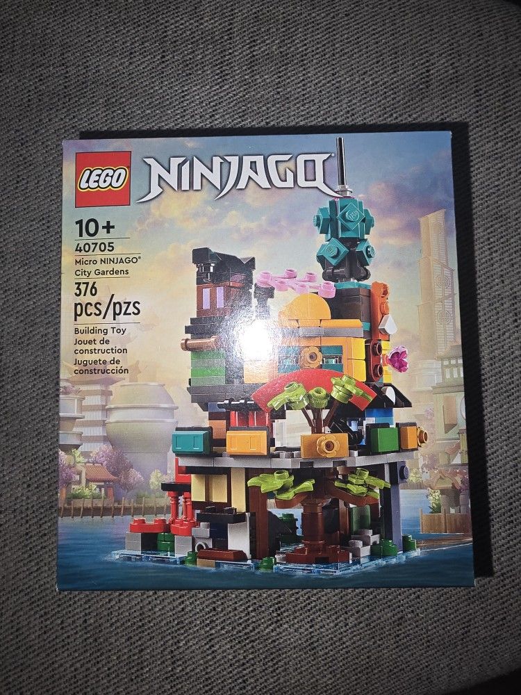 Lego 40705 Ninjago Micro Scale Mini City Gardens - New Sealed