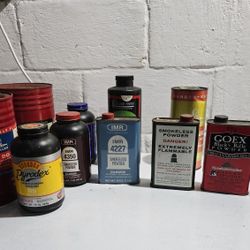 Antique Powder Cans