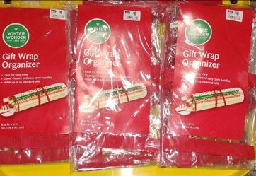 Christmas Gift Wrap Organizer