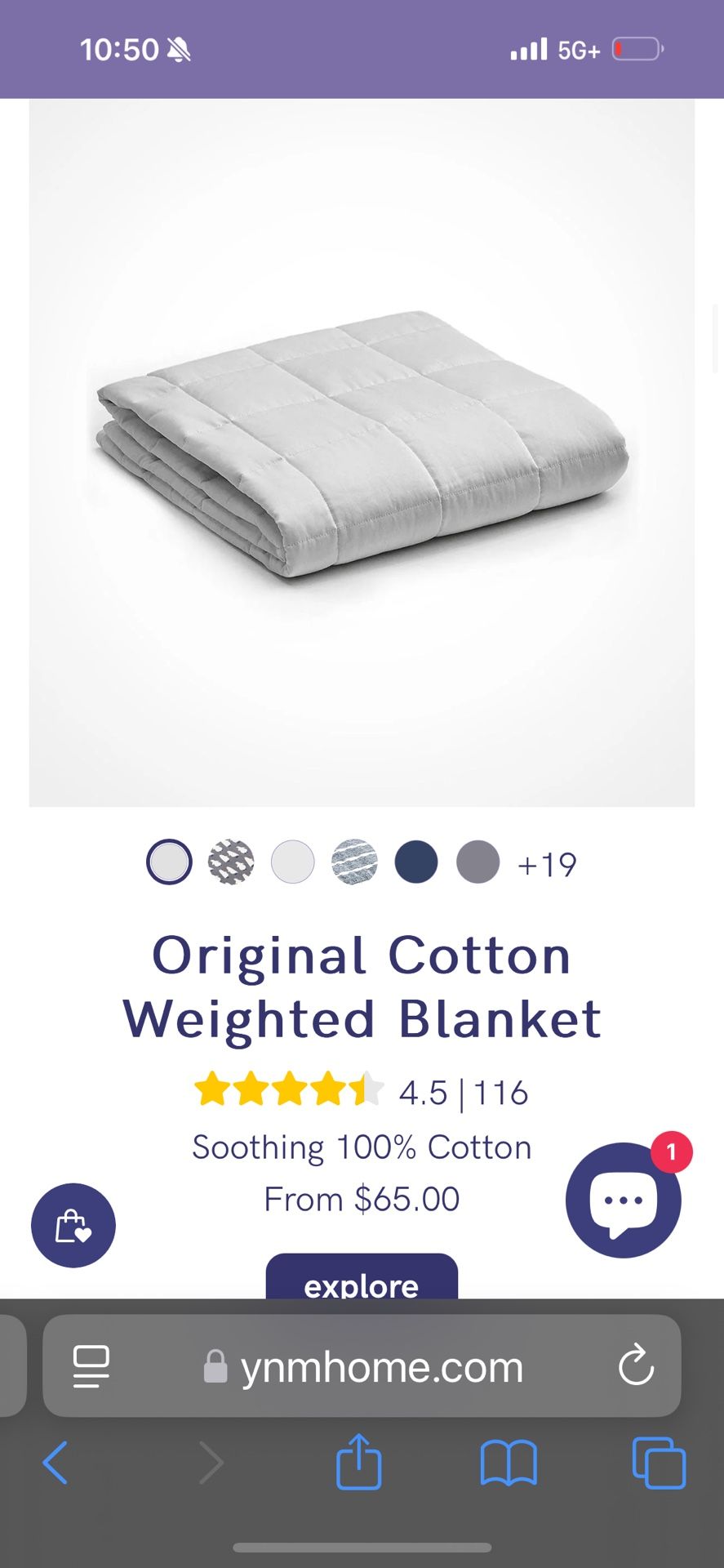 Weighted Blanket