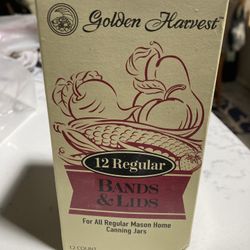 Golden Harvest Canning Bands And Lids
