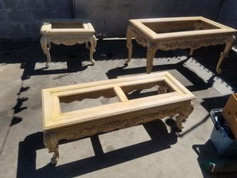Filagree room table set