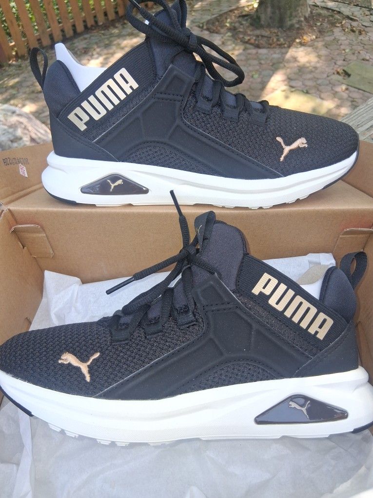 WOMEN'S BLACK PUMA ENZO 2 REVAMP SNEAKERS 