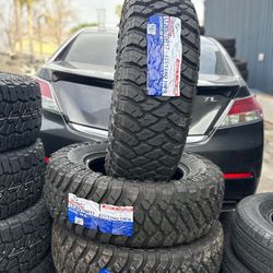 4 New 265/70/17 Atlander  MT Tires Installed And Balanced 