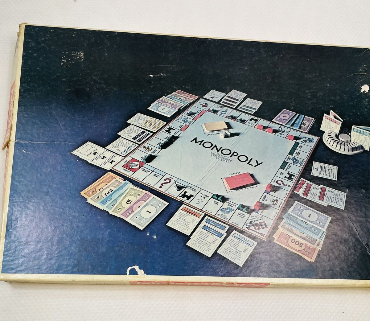 Rare 40th Anniversary Edition Monopoly Board Game 1974 Vintage Complete