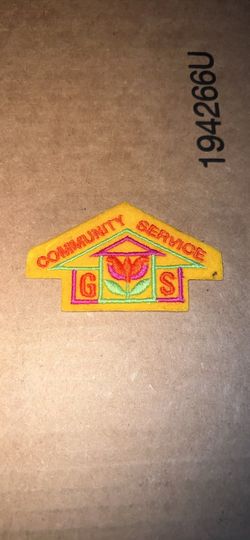 VTG Girl Scouts patch