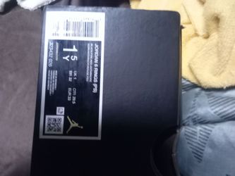 Jordan kids shoes in new condition 1/5y Jordan 6  Rings selling for $100 or best offer