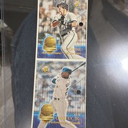 Ken Griffey Jr. Topps Stadium Club Awards Proof Panel – Rare 1990s Blank Back