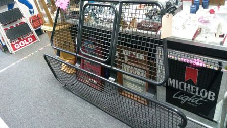 Range rover pet gate.