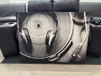 Record Player Art Print