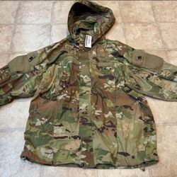 Military Surplus OCP Multicam Soft Shell Cold Weather Jacket 