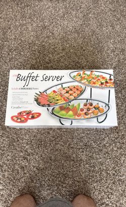 3 Tier Buffet Server