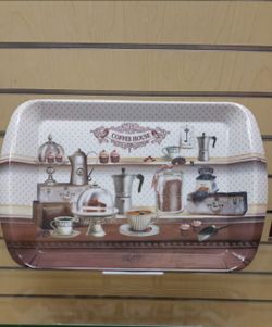 Plastic Serving Tray ( NEW ) dinnerware, kitchenware. Coffee, Tea.
