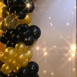 Backdrop & Garland De Glovos 