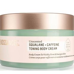 New Biossance SQUALANE + CAFFEINE TONING BODY CREAM

