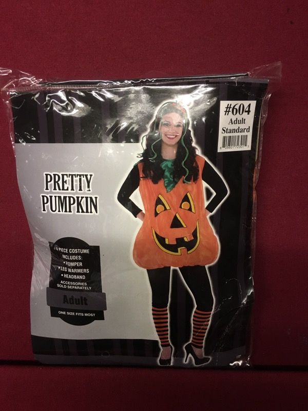 Pretty pumpkin costume
